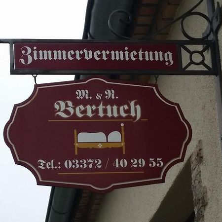 Zimmervermietung M&R Bertuch Jüterbog Kültér fotó