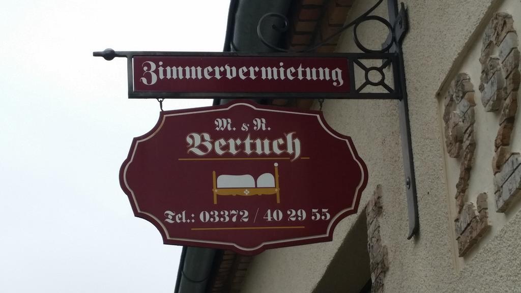 Zimmervermietung M&R Bertuch Jüterbog Kültér fotó